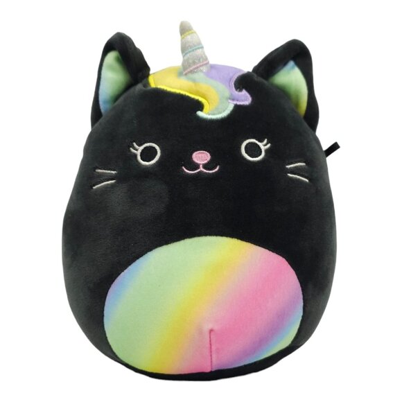 Kellytoy Squishmallows Caylee The Caticorn 8" Plush Stuffed Toy Rainbow Cat - Picture 1 of 12